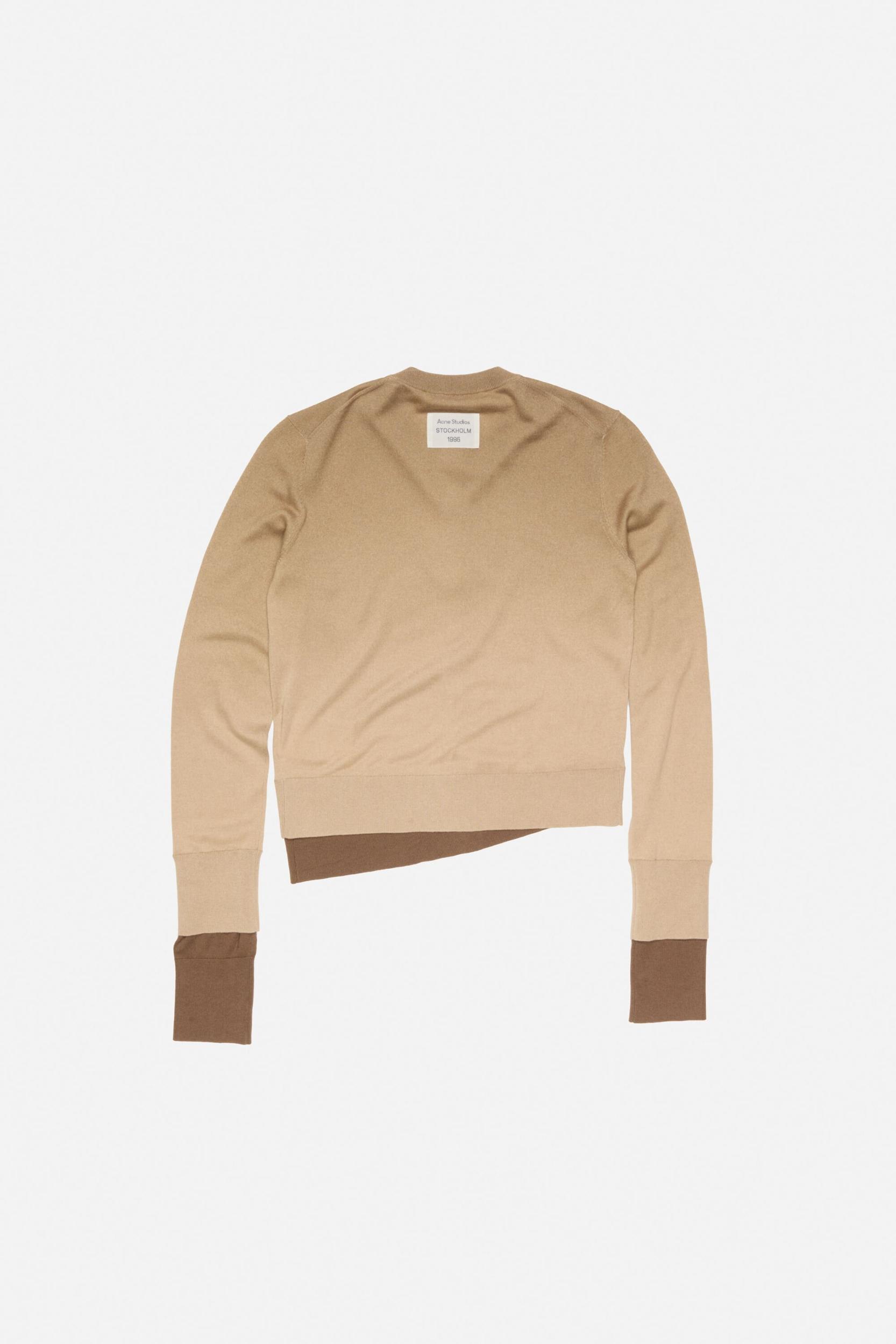 Layered silk cardigan Product Image