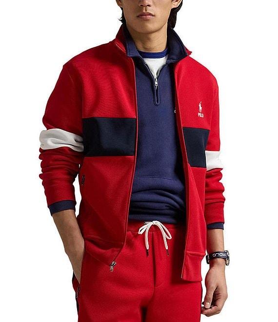 Polo Ralph Lauren Double-Knit Long Sleeve Track Jacket Product Image