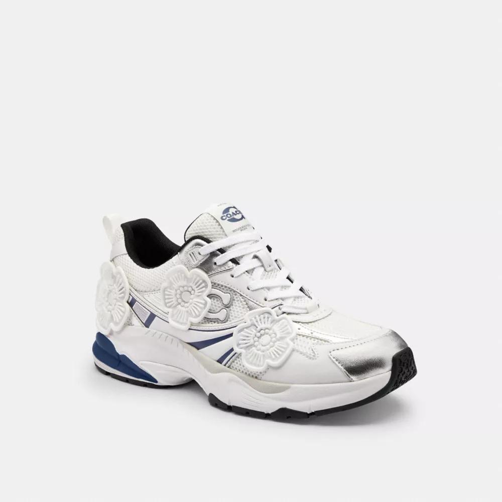 Mesh Sneaker With Tea Rose Product Image