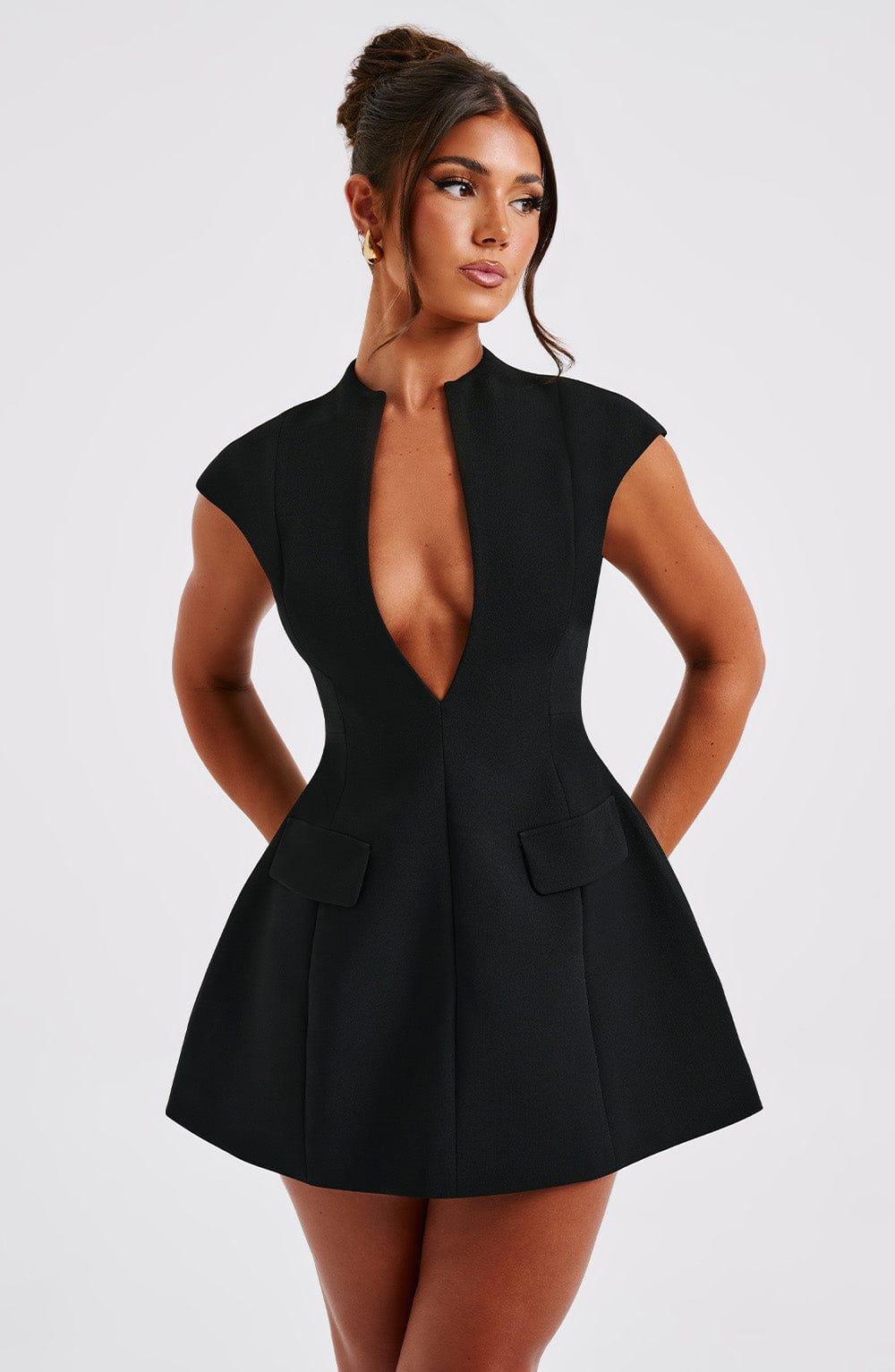 Suri Mini Dress - Black Product Image
