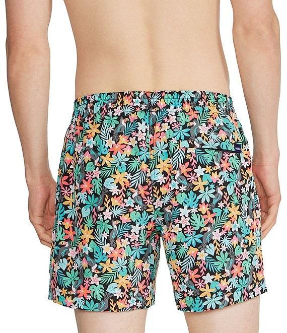 Chubbies The Bloomerangs Floral Print 5.5#double; Inseam Swim Trunks Product Image