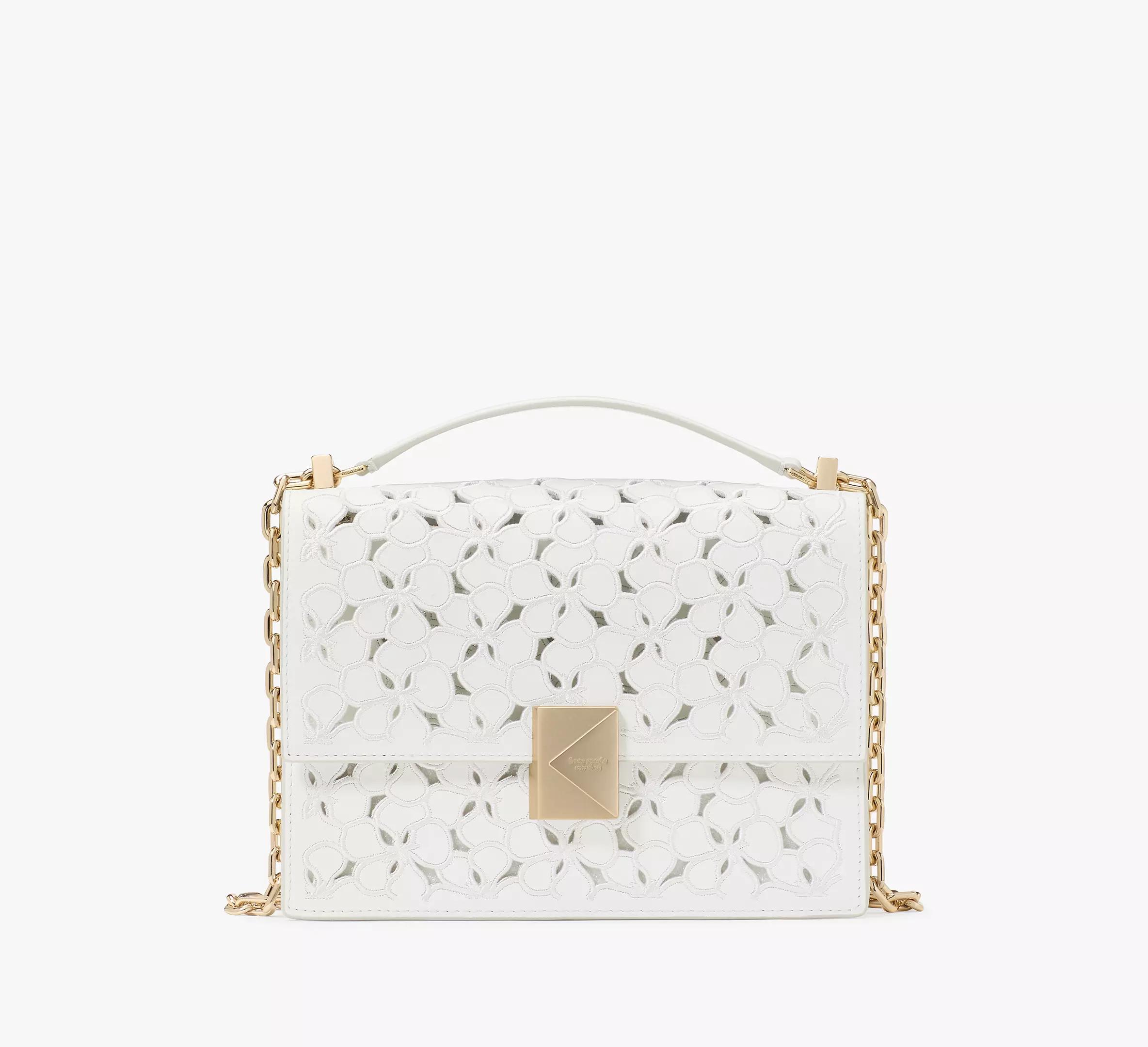 Deco Eyelet Chain Shoulder Bag Product Image