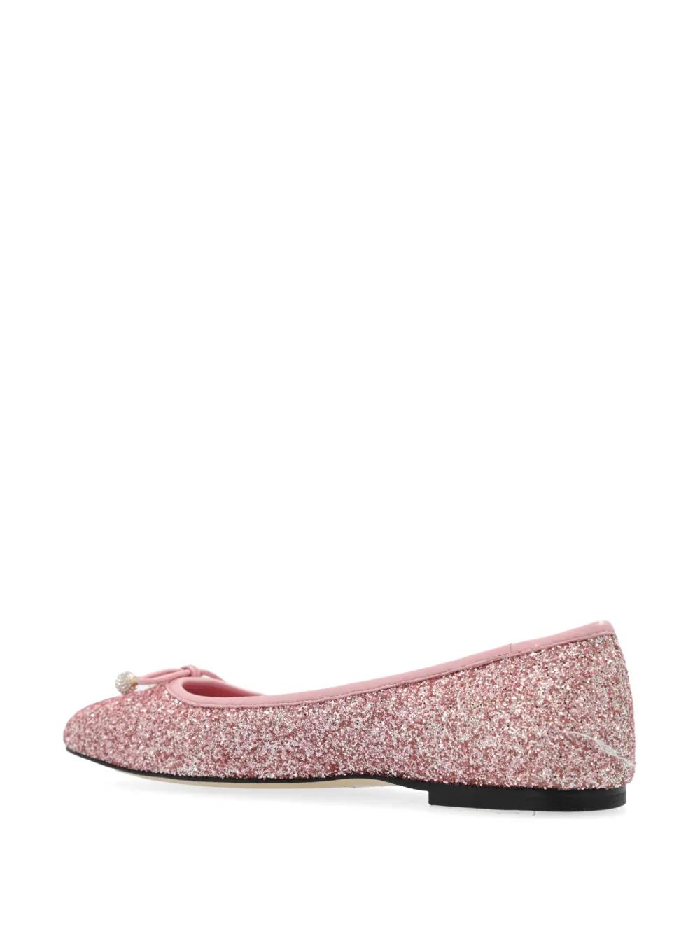 Elme glittered ballerina shoes Product Image