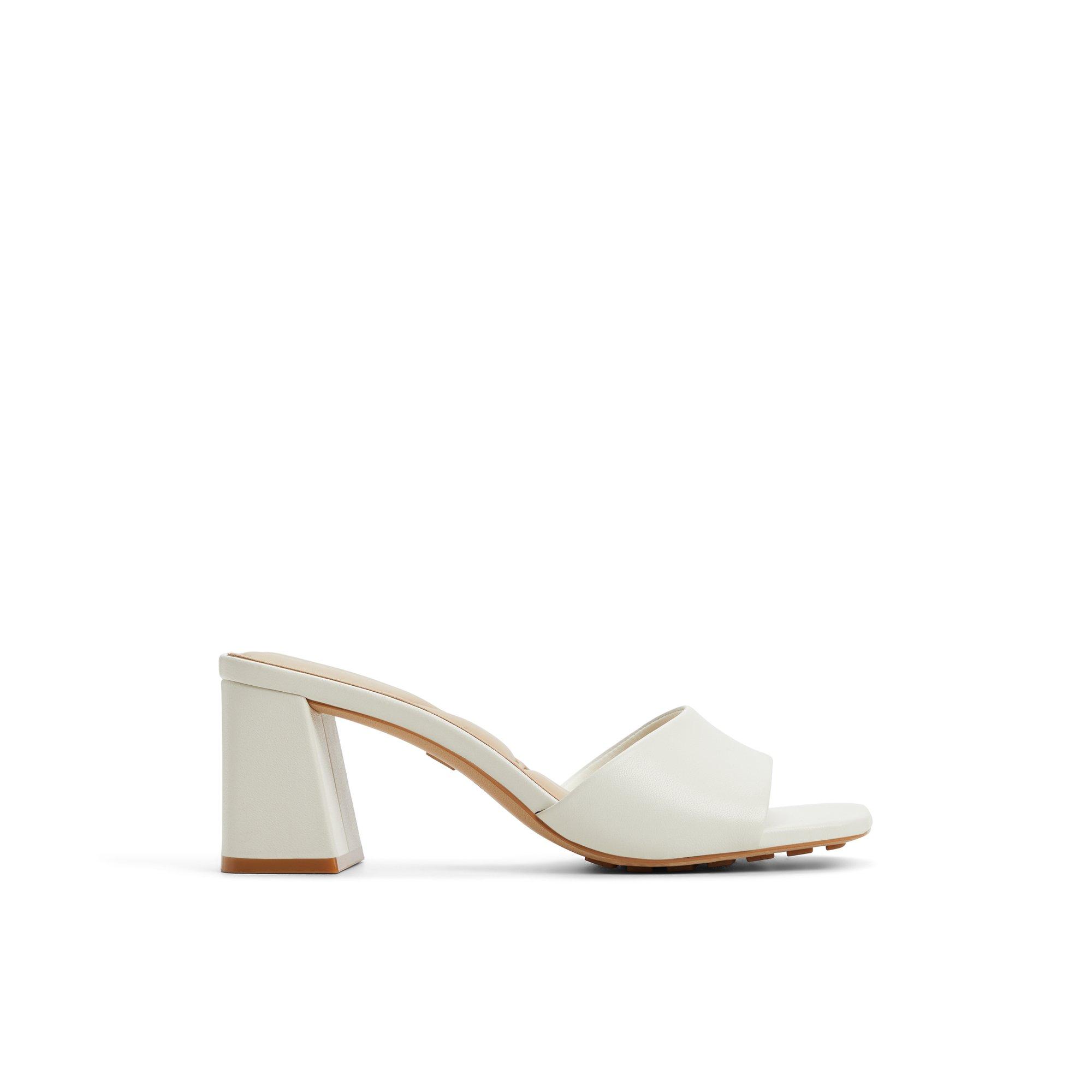 Tisha White Women's Heeled mules | ALDO US Product Image