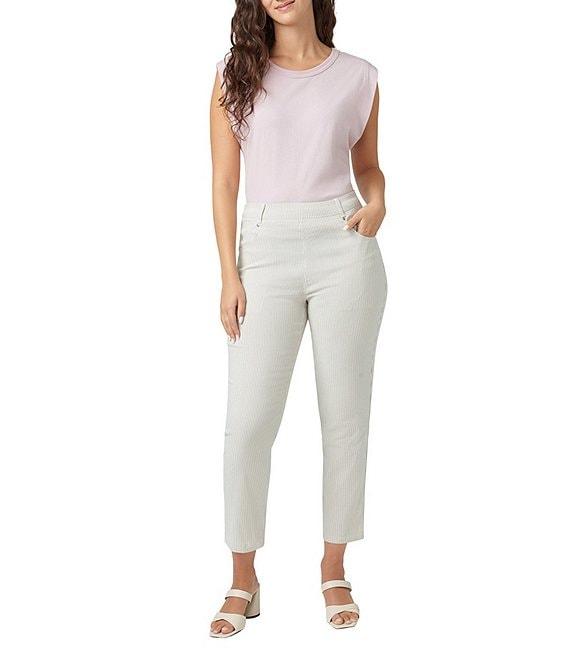 HUE Spring Stripe Pedal Pusher Capri Leggings Product Image