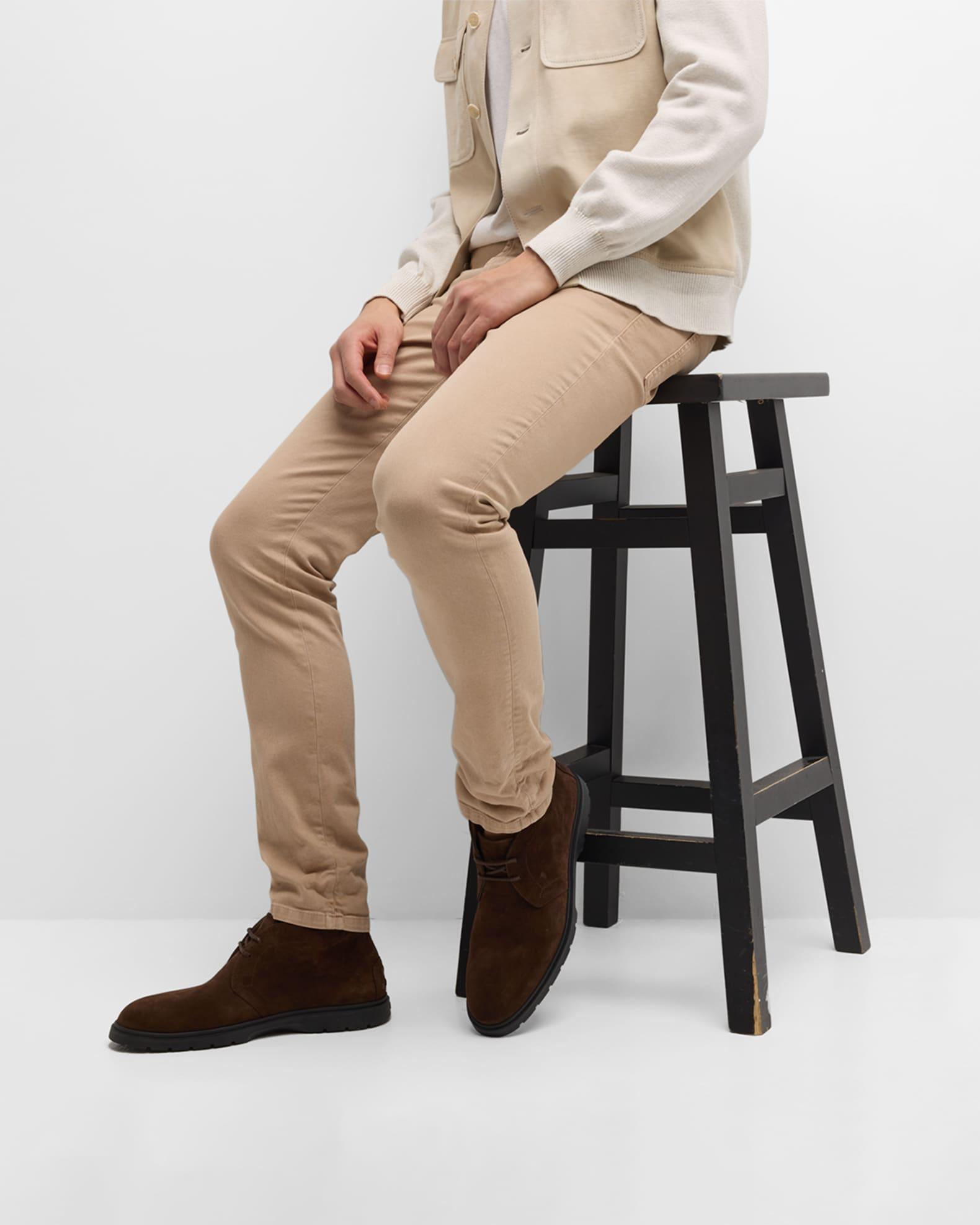 Men's Polacco Ibrido Estivo Suede Chukka Boots Product Image