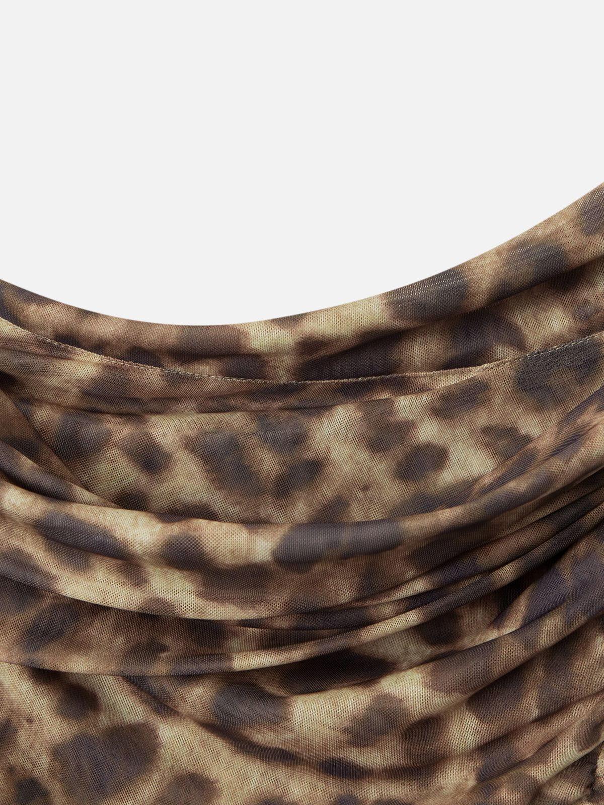 Aelfric Eden Off-The-Shoulder Leopard Graphic Cami Top Female Product Image