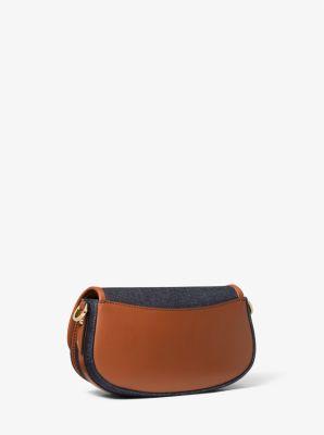 Mila Small Denim Shoulder Bag Product Image