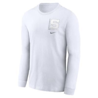 Penn State 2025 White Out Nike Mens College Long-Sleeve T-Shirt | NKAC10APSN-6XH Product Image