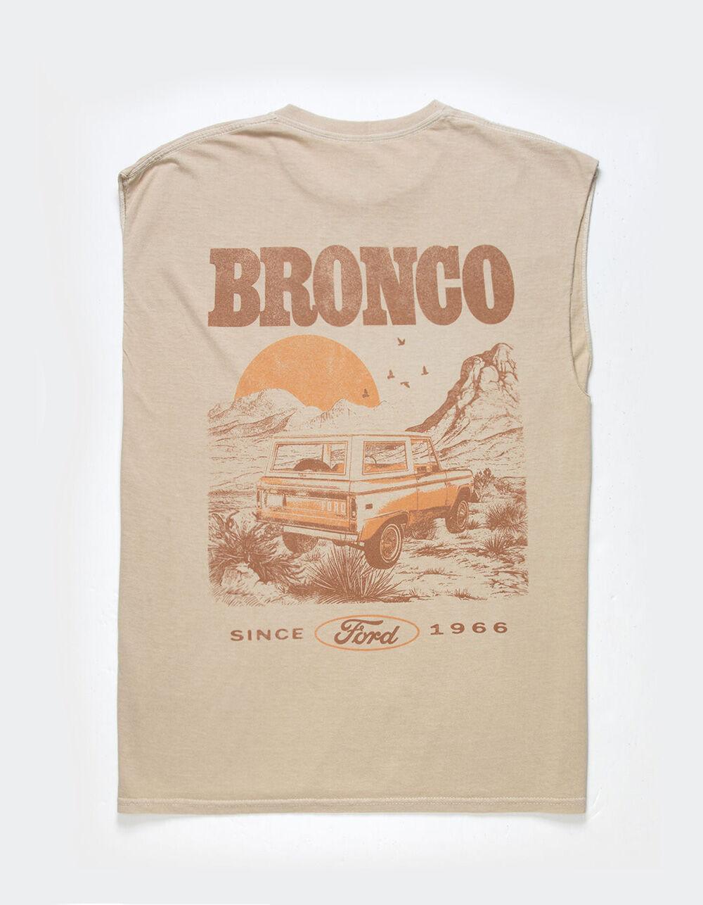 FORD Bronco Mens Muscle Tee - SAND Product Image