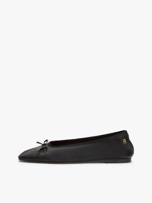 Monogram Leather Ballet Flat Product Image