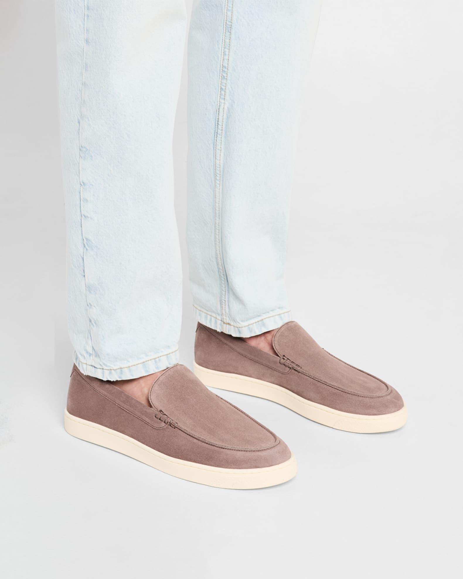 Men's Hybrid Venetian Suede Slip-Ons Product Image