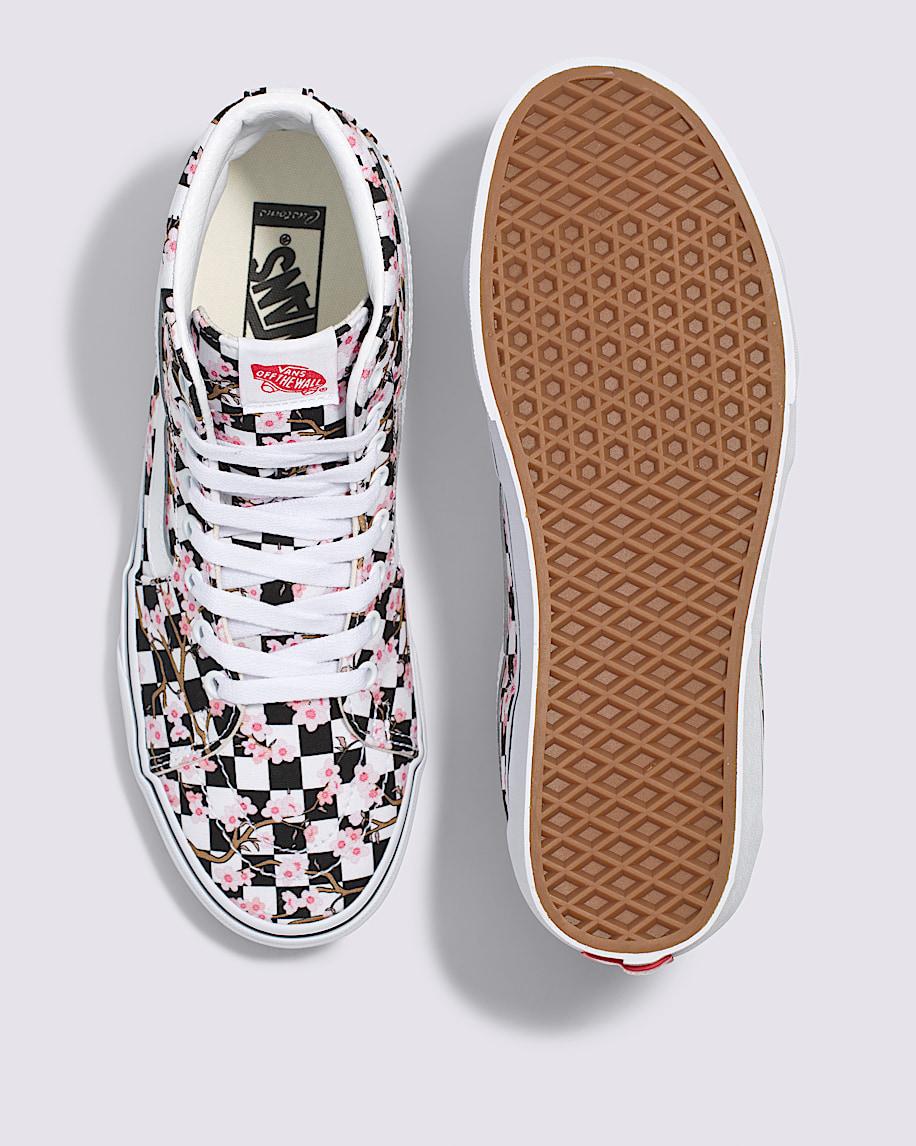 Customs Sk8-Hi Checkerboard Shoe in Customs| Vans US Product Image