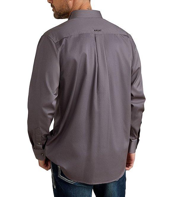 Ariat Big & Tall Team Logo Twill Long Sleeve Woven Shirt Product Image