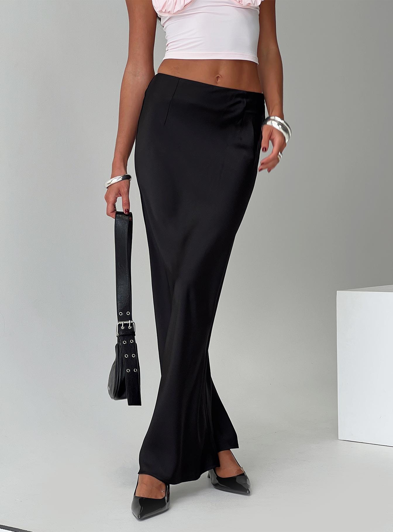 Joder Maxi Skirt Black Product Image