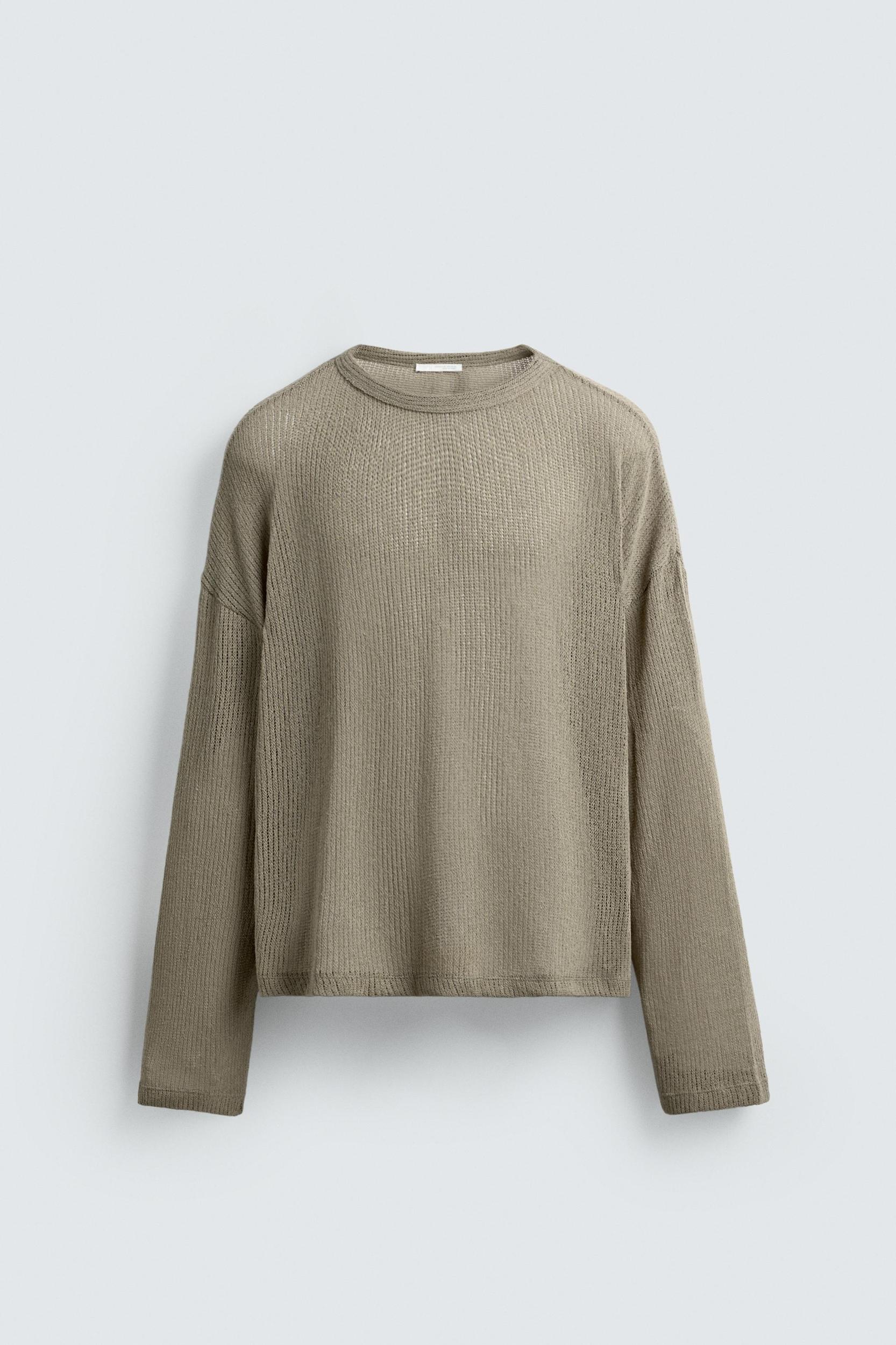 OPENWORK TEXTURED T-SHIRT Product Image