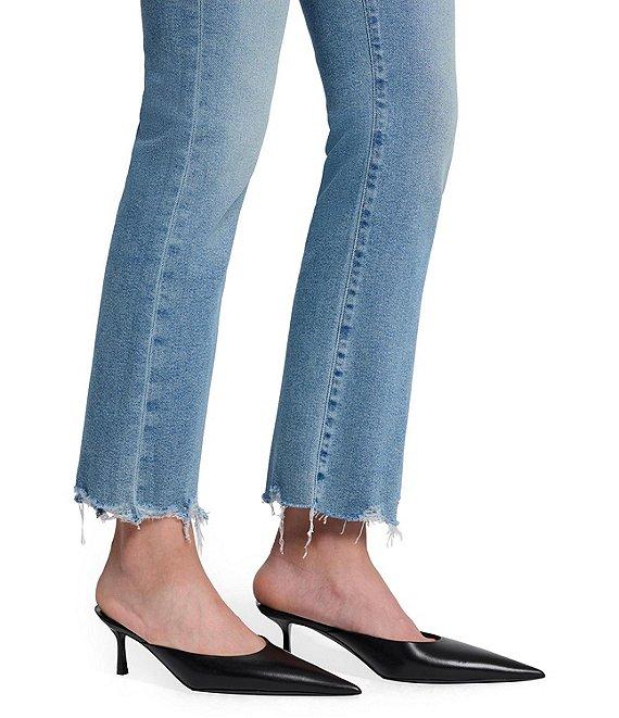 7 For All Mankind Daisy Mid Rise Bootleg Ankle Length Denim Jeans Product Image
