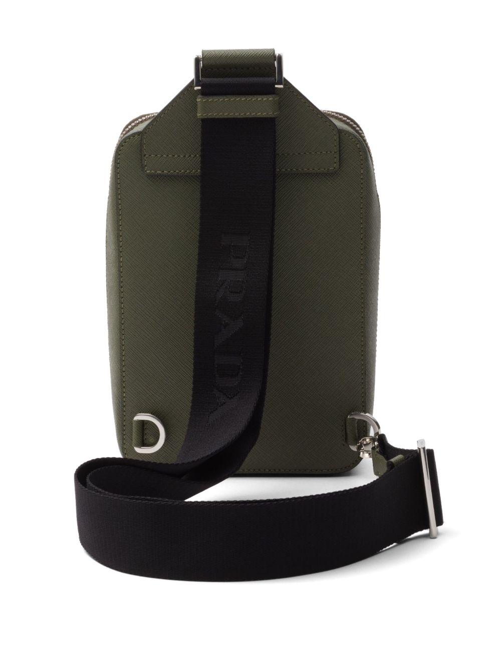 Brique leather shoulder bag Product Image