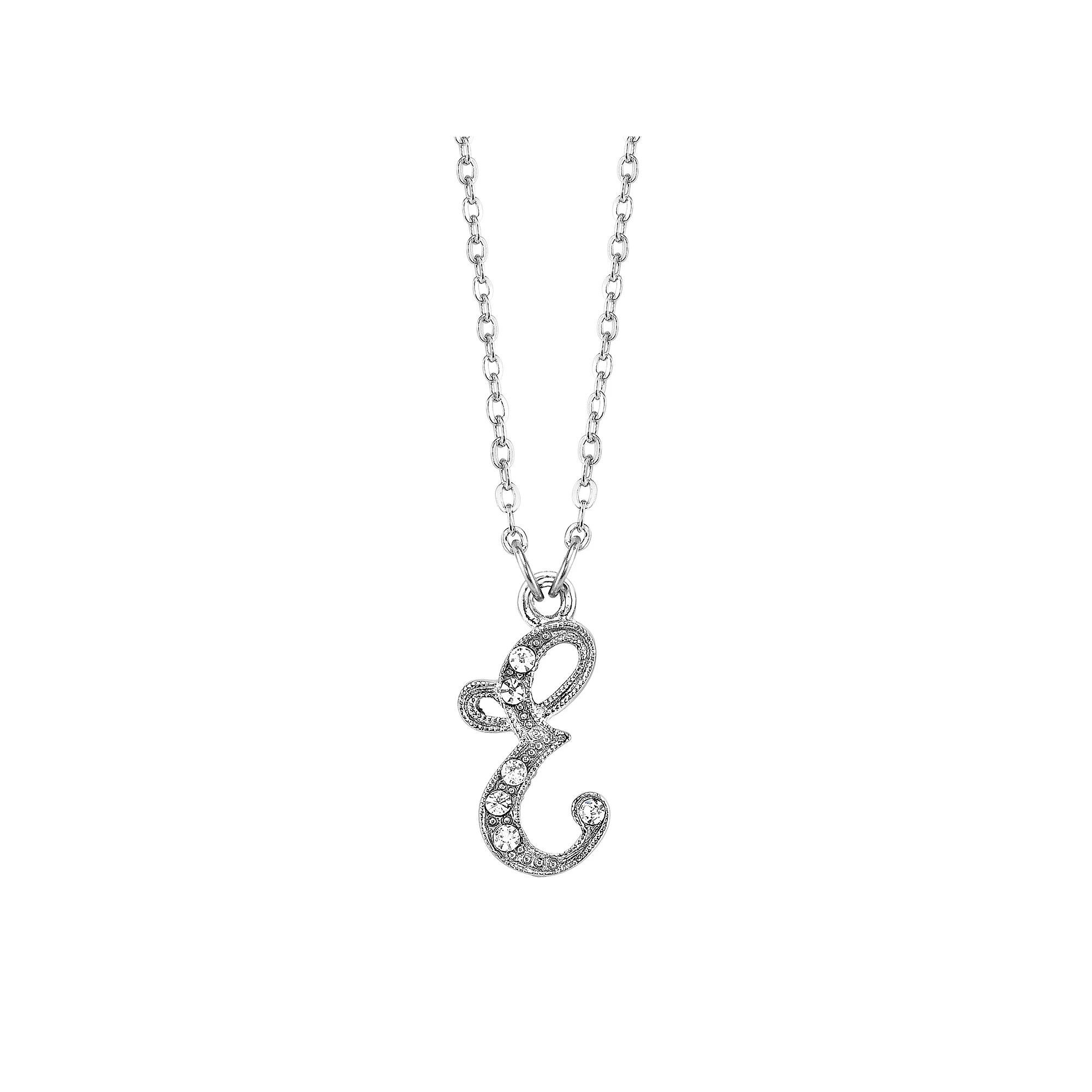 1928 Script Initial Necklace, Womens Product Image