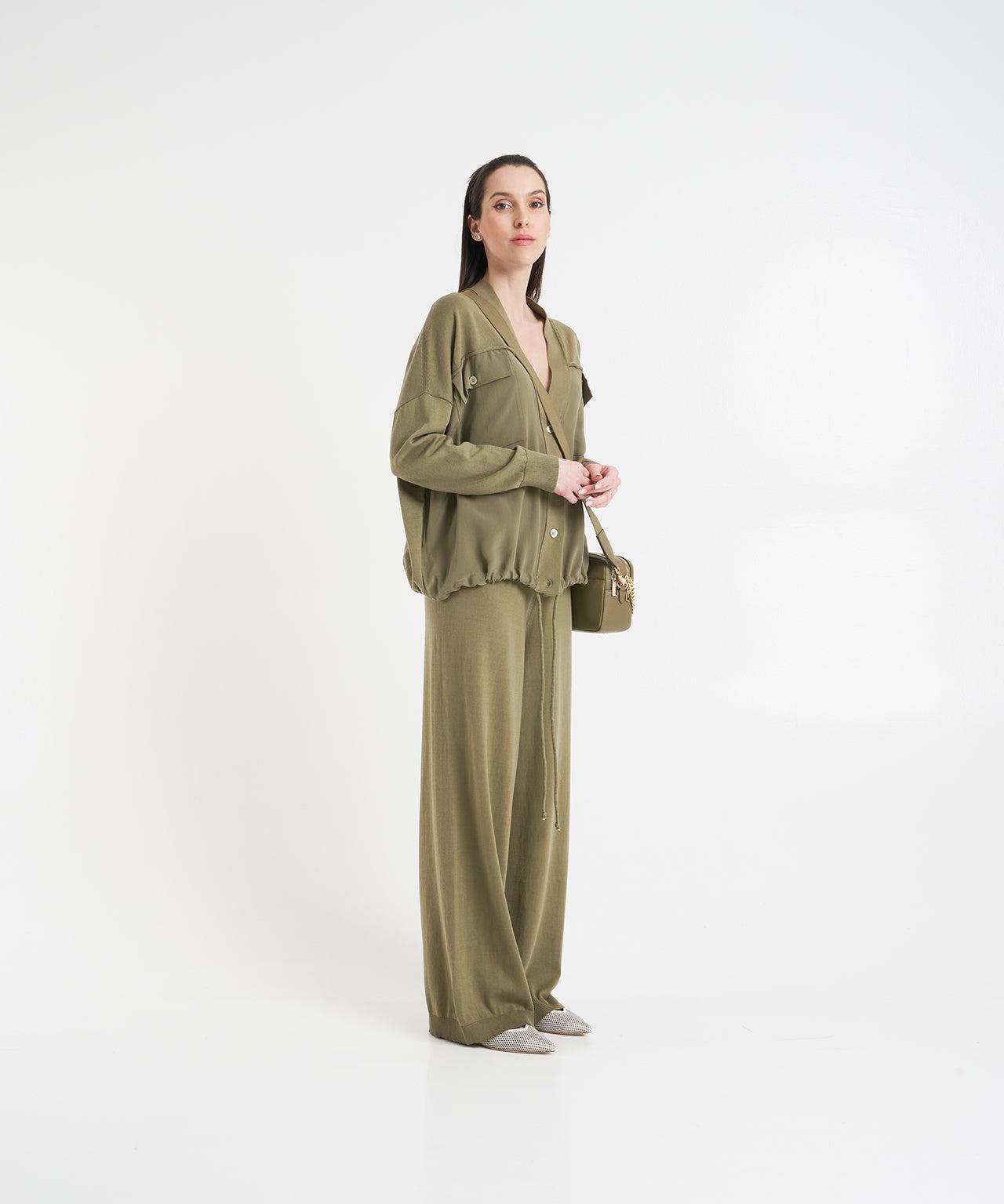 Silk blend cardigan Product Image