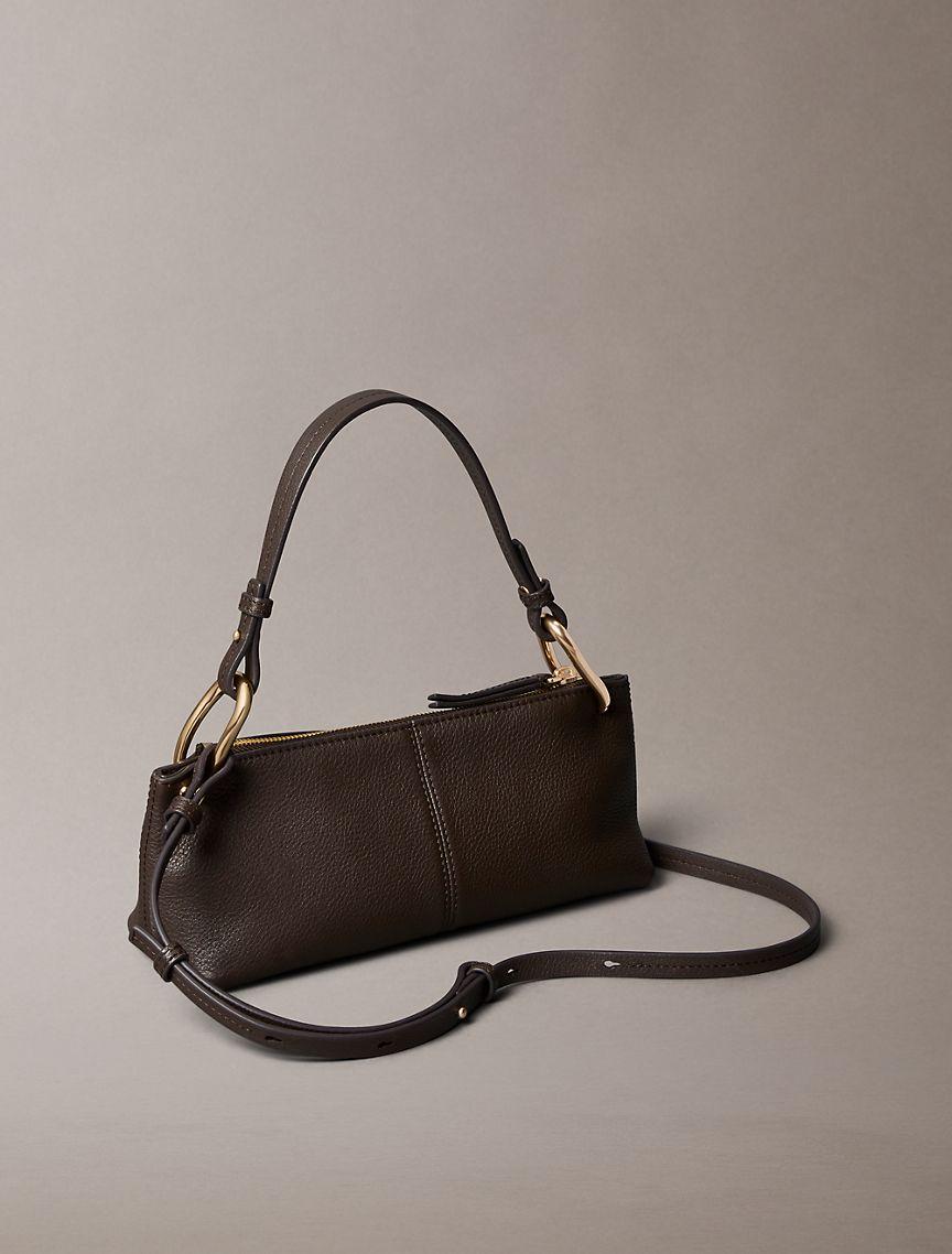 Slouchy Leather Small Convertible Bag Product Image