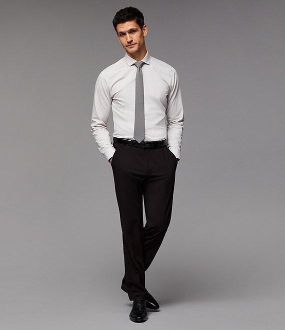 Perry Ellis Premium Tailored Flat Front Dress Pants Product Image
