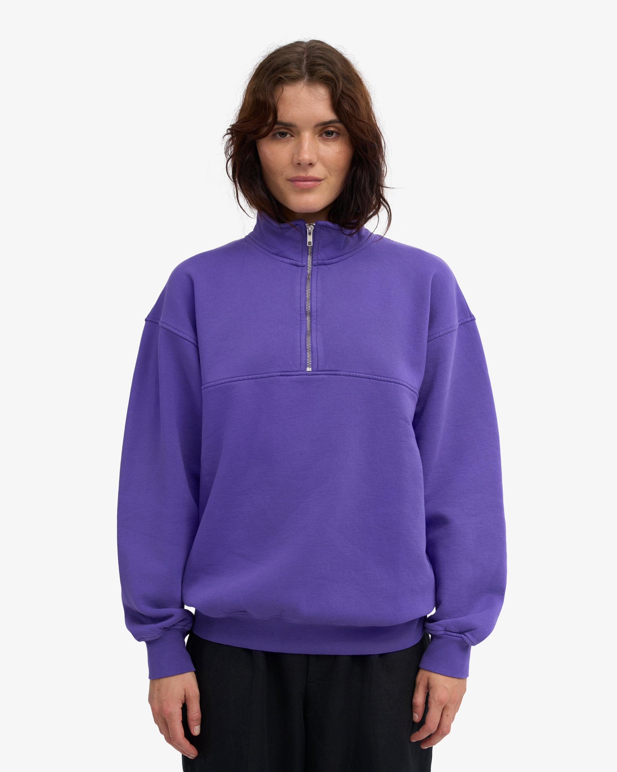 Organic Quarter Zip - Ultra Violet Product Image