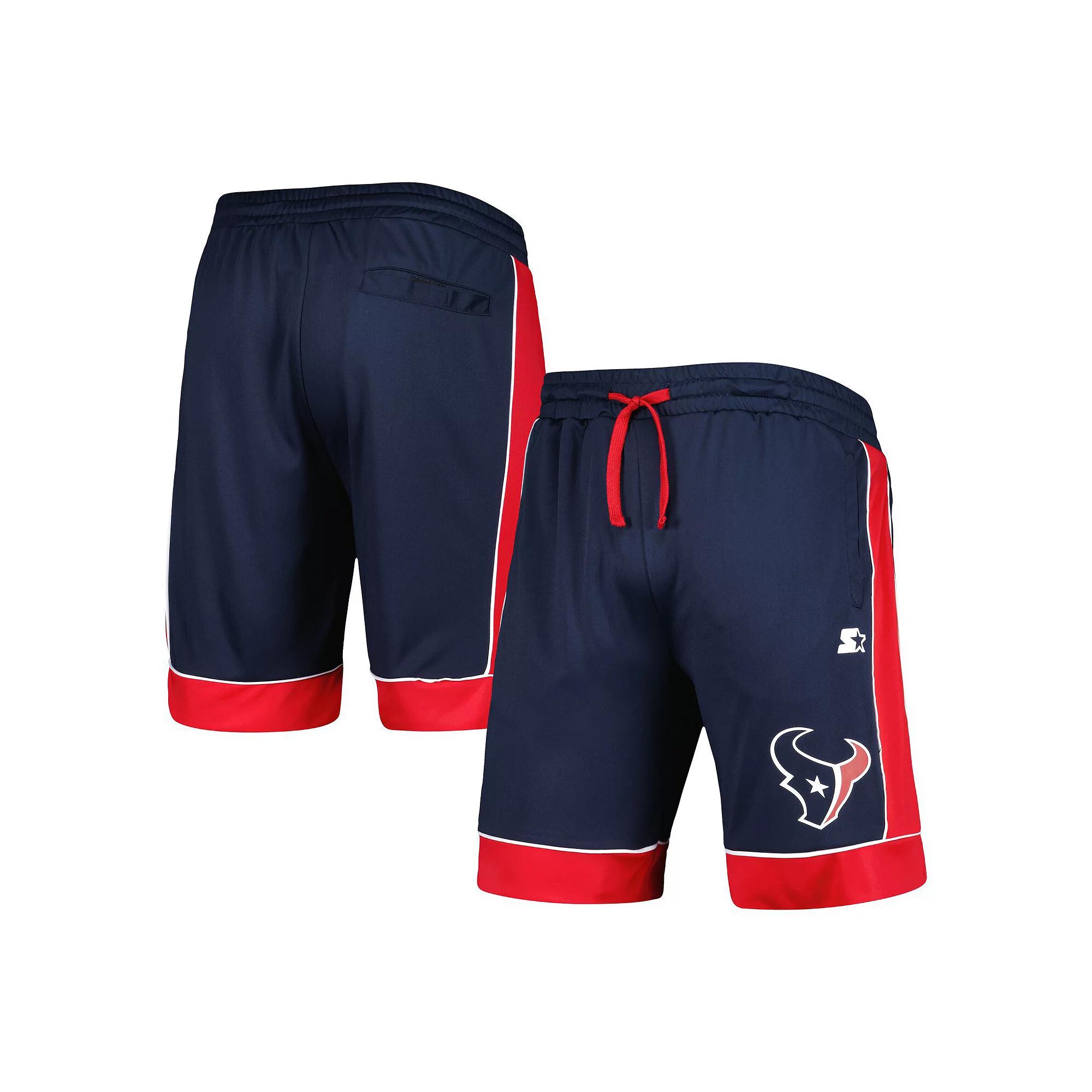 Men's Starter Navy Houston Texans Fan Favorite Shorts,  Product Image