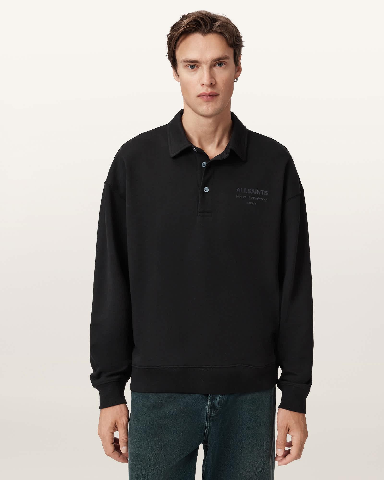 Xander Long Sleeve Polo Shirt Product Image