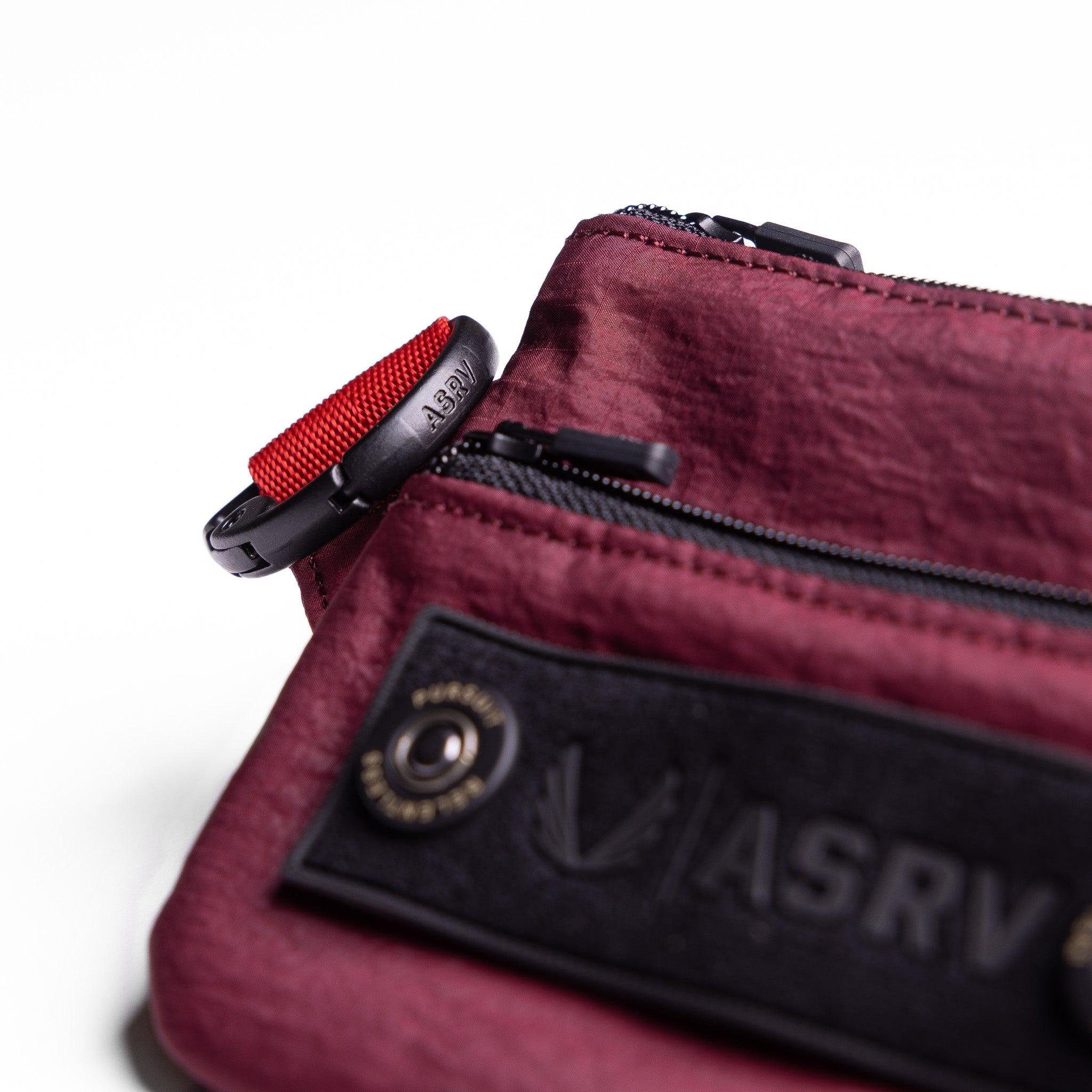1235. Ripstop Clip Bag - Crimson Product Image