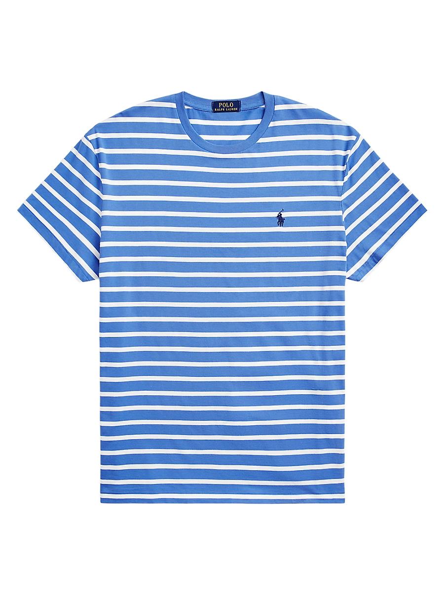Mens Striped Jersey T-Shirt Product Image
