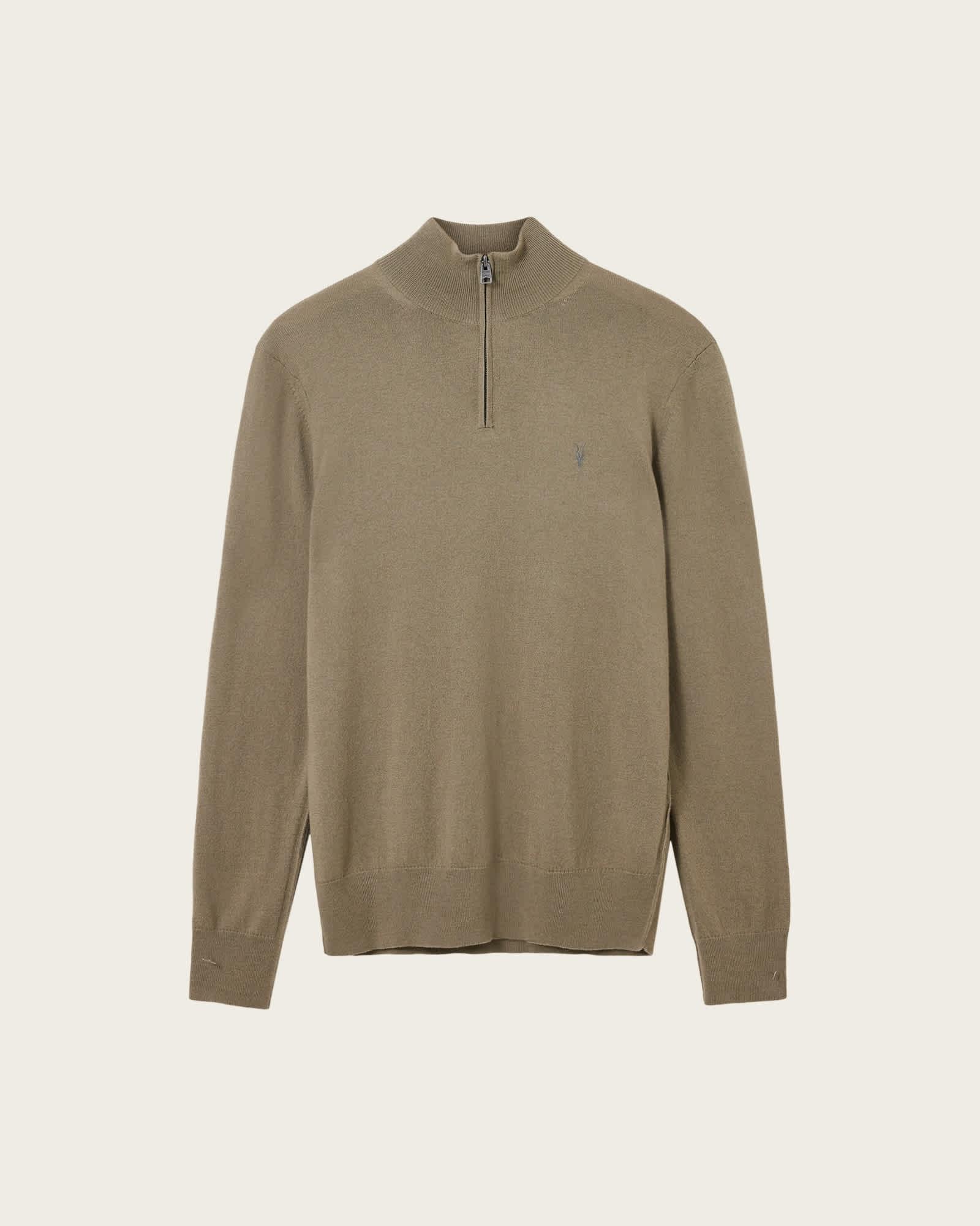 Kilburn Zip Funnel Neck Ramskull Sweater Product Image