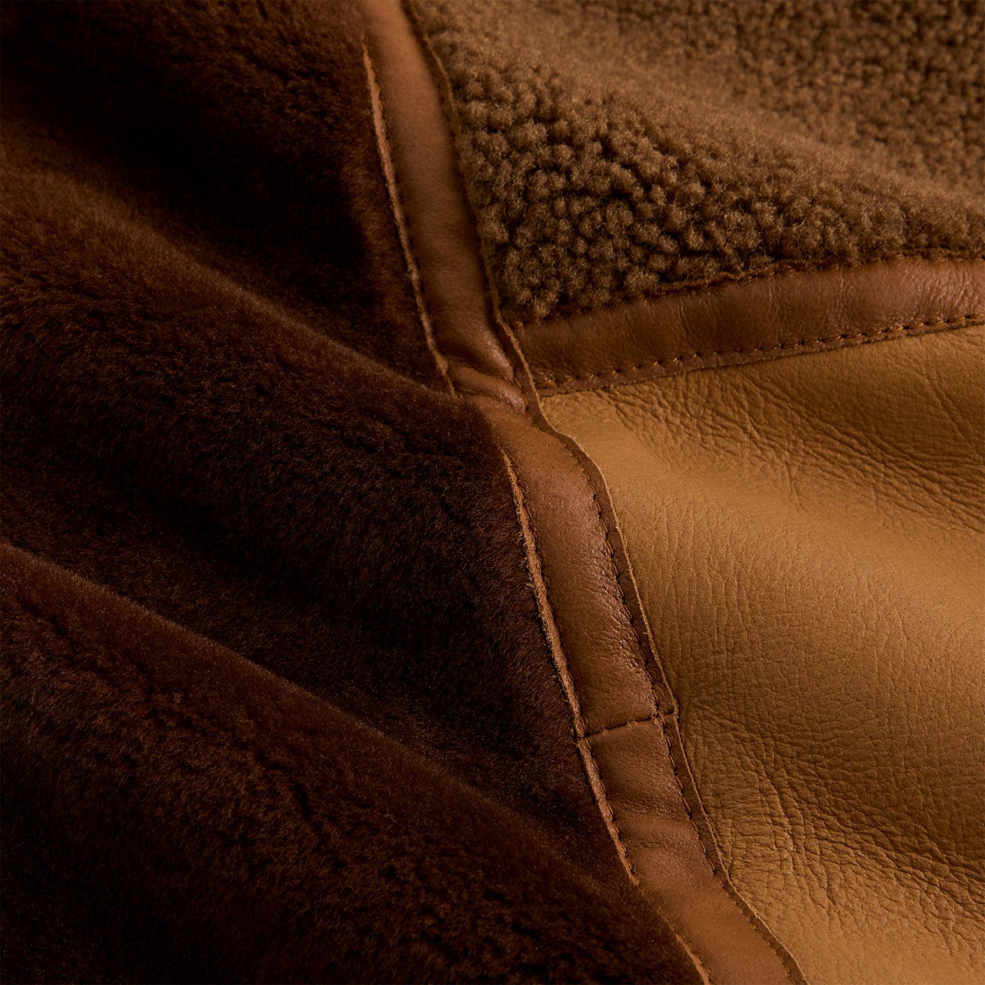 Kith Shearling Patchwork Becker Coat - Mesa Male Product Image