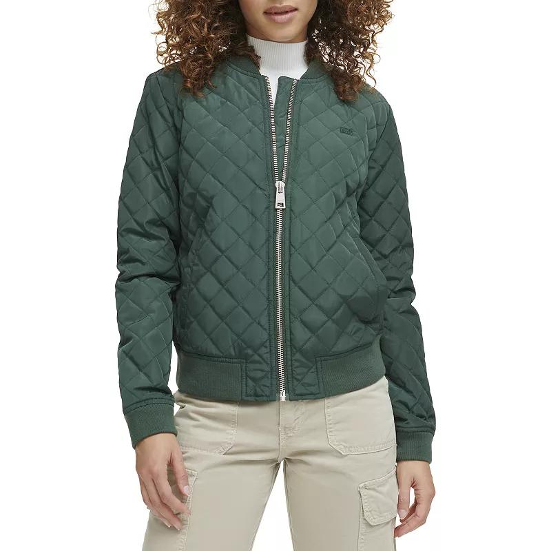 Women's Levi's® Diamond Quilted Bomber Jacket,  Product Image