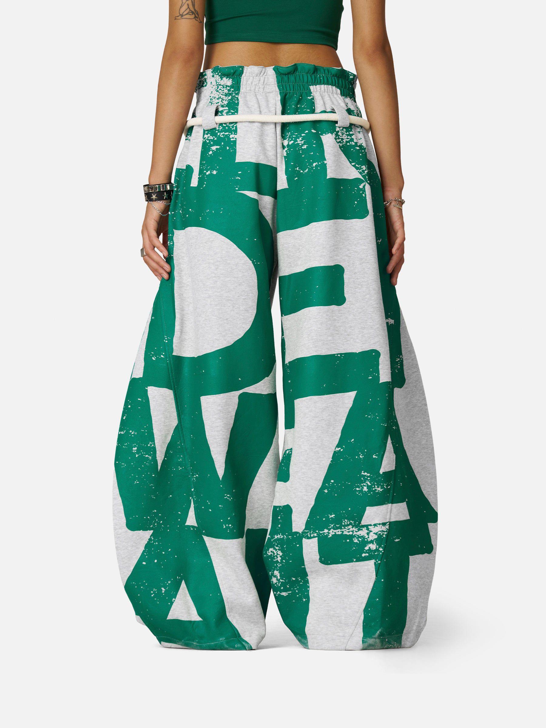 Aelfric Eden Graffiti Super Baggy Barrel Sweatpants Product Image