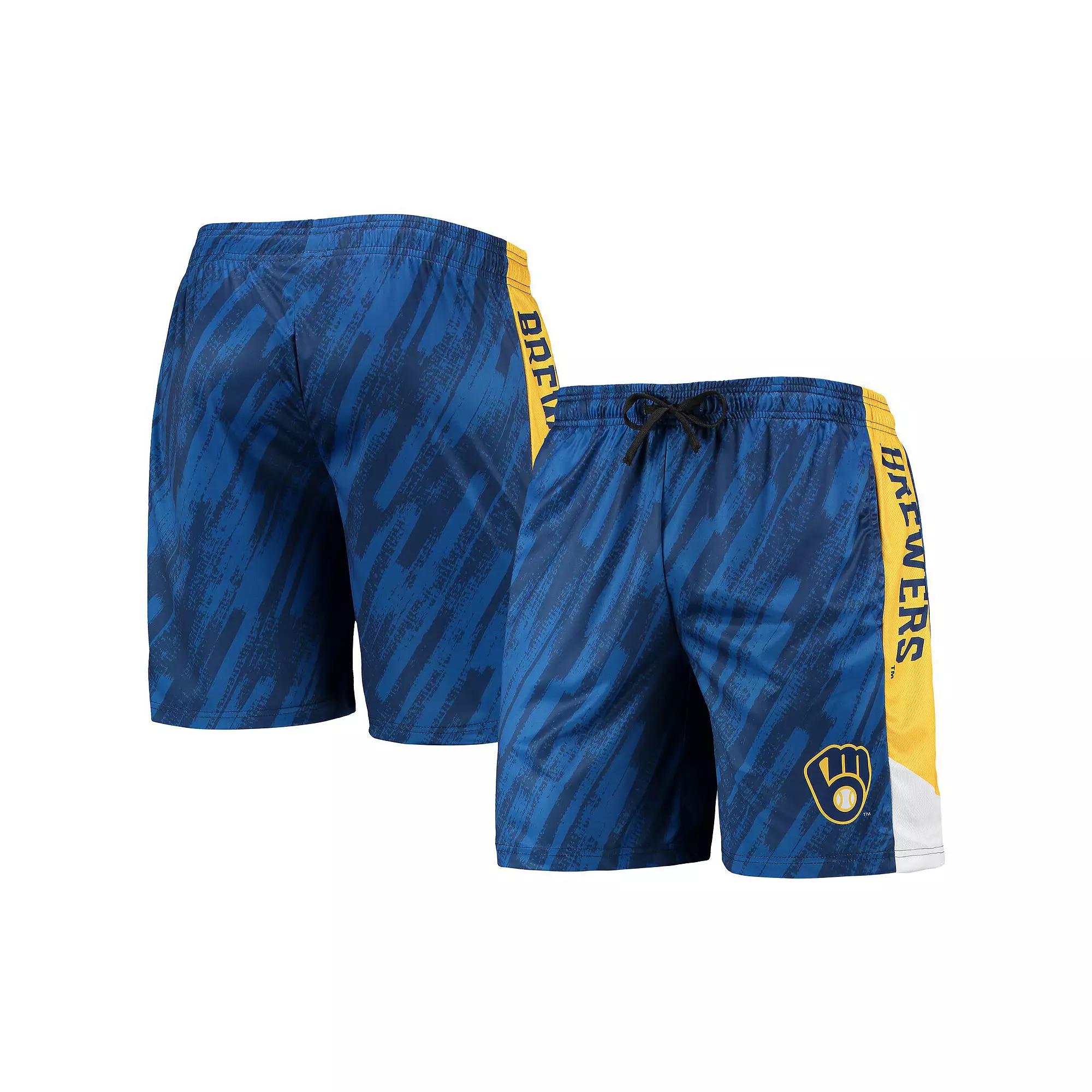 Men's FOCO Navy Milwaukee Brewers Static Shorts,  Product Image
