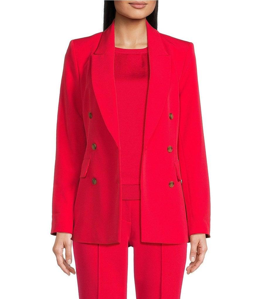 DKNY By Donna Karan Tech Tailoring Double Breasted Jacket Product Image