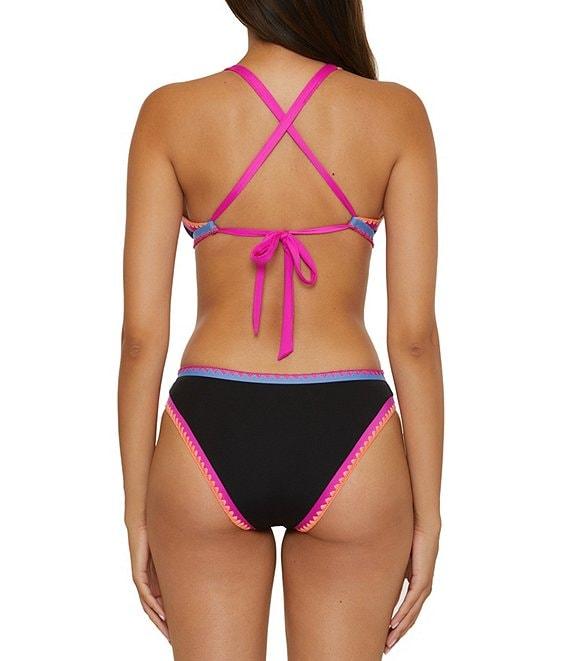 Lucky Brand Avila Color Blocked Hipster Swim Bottom Product Image