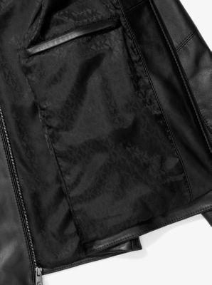 Leather Racer Jacket Product Image