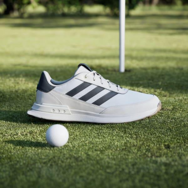 adidas S2G 24 Leather Spikeless Golf Shoes Cloud White 10.5 Mens Product Image