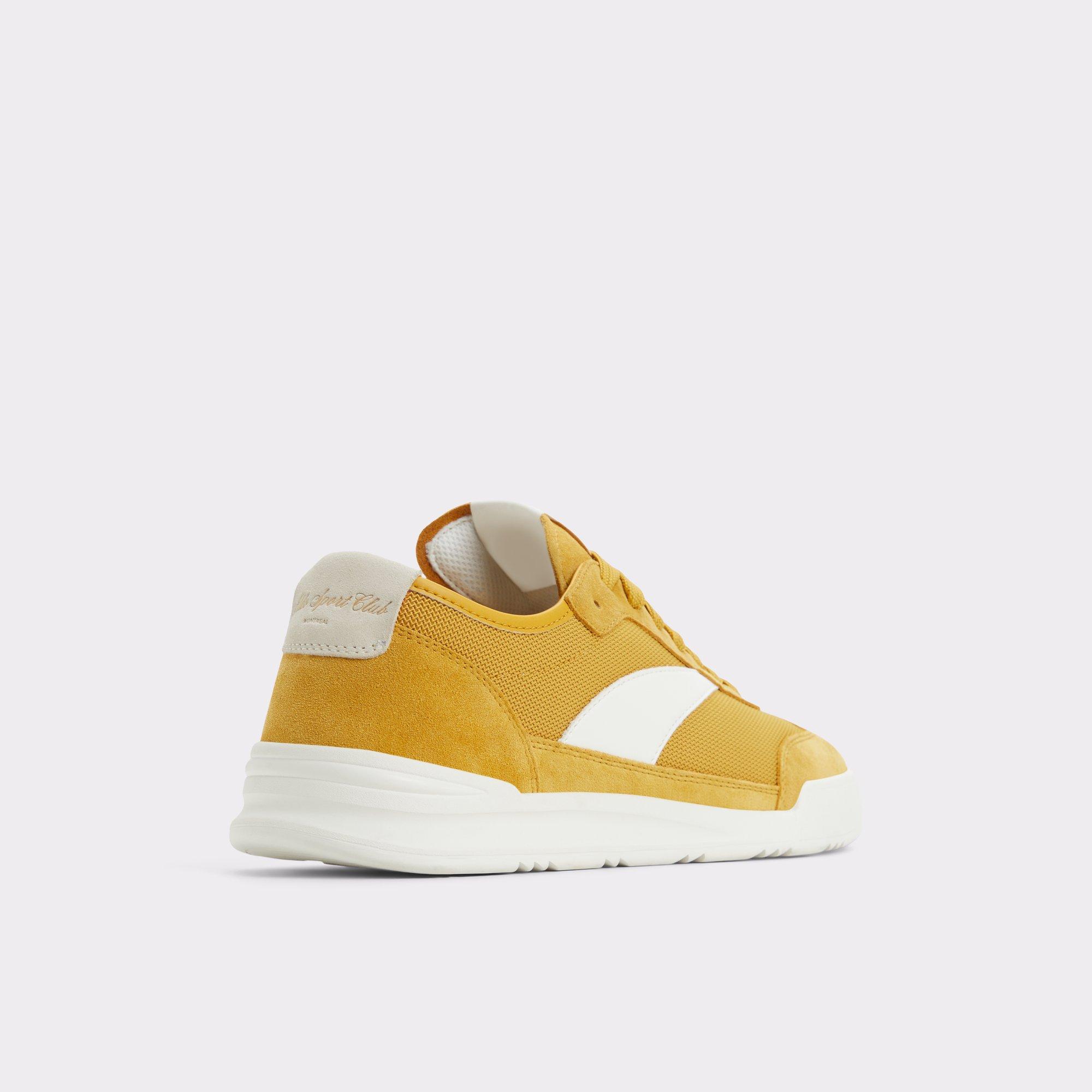 ALDO Clubmtl - Men's Low Top Sneakers - Yellow, Size 9 Product Image