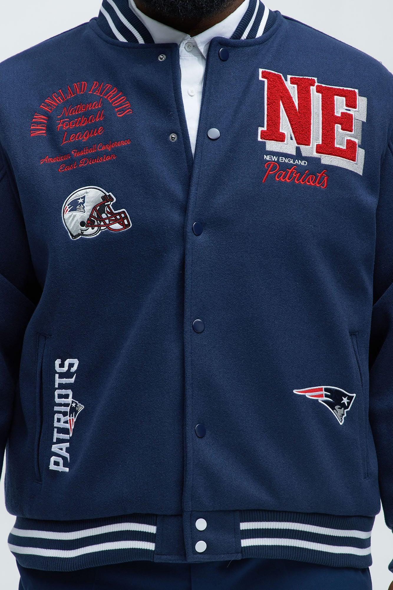 Patriots Touchdown Jacket - Navy/Red Product Image