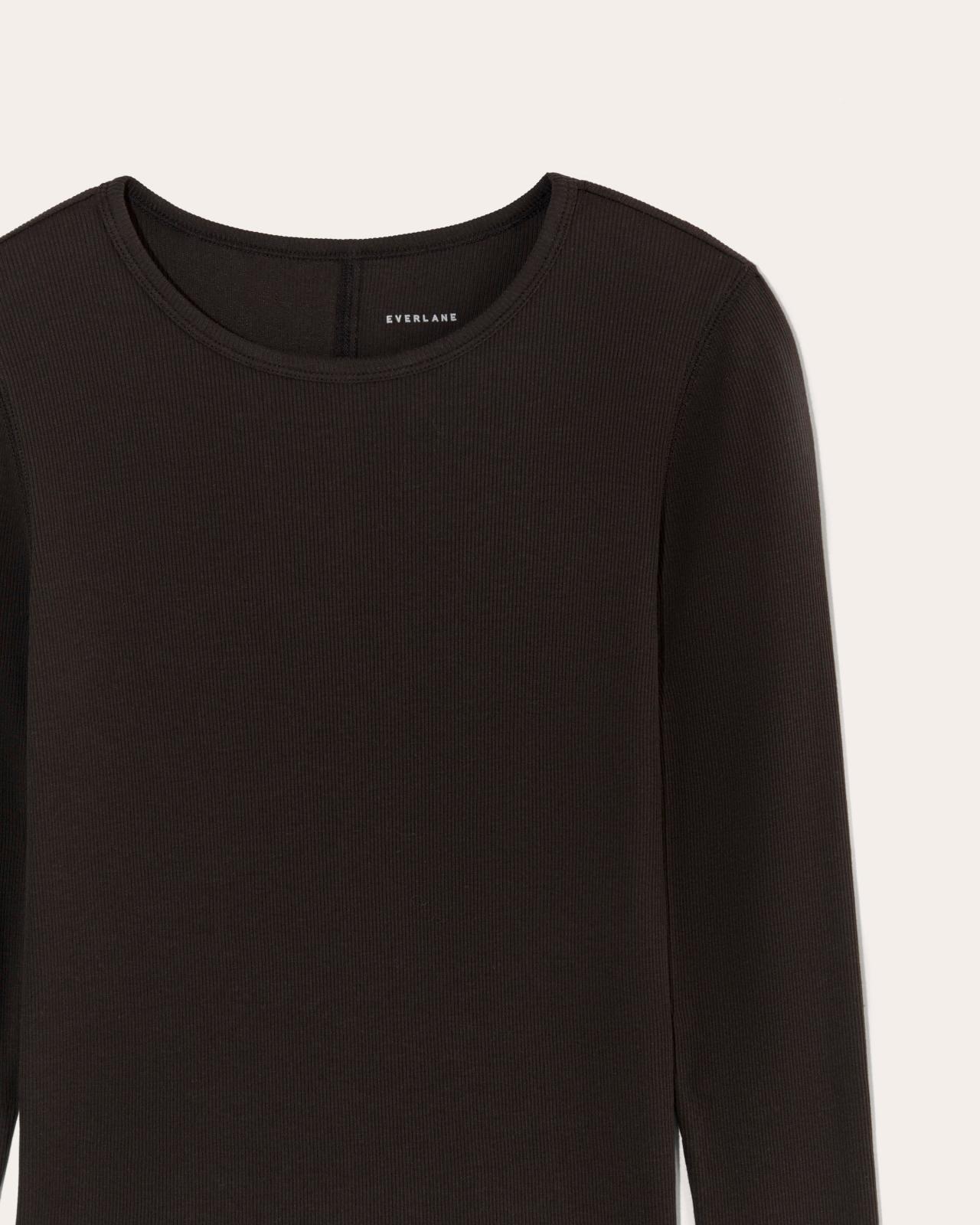 Womens Luxe Rib Long-Sleeve Crew Sweater by Everlane Product Image