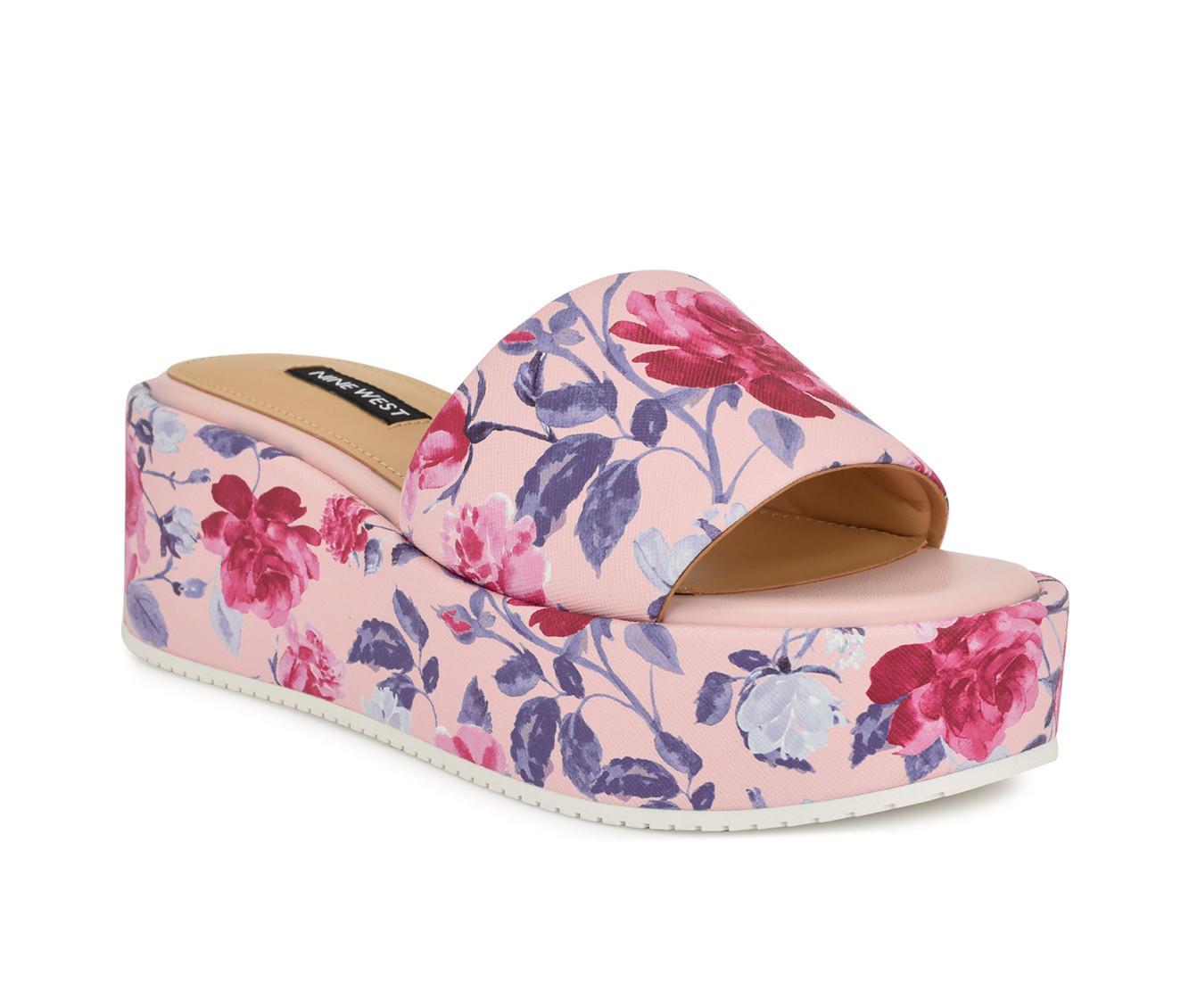 Women's Nine West Copen Platform Wedge Sandals Product Image