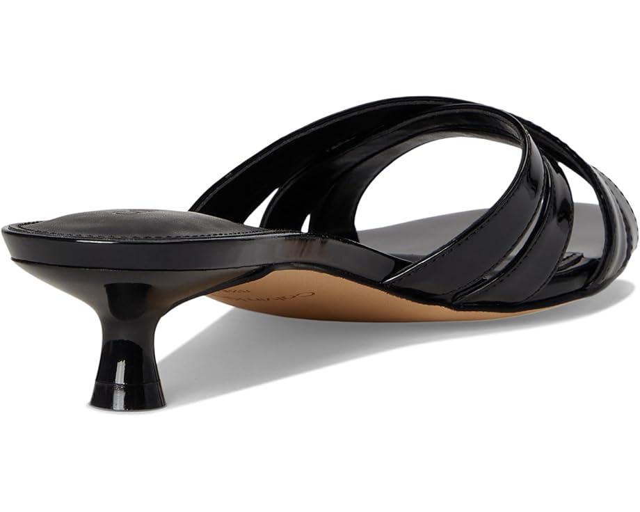 Carolina Patent Leather Kitten Heel Sandals Product Image