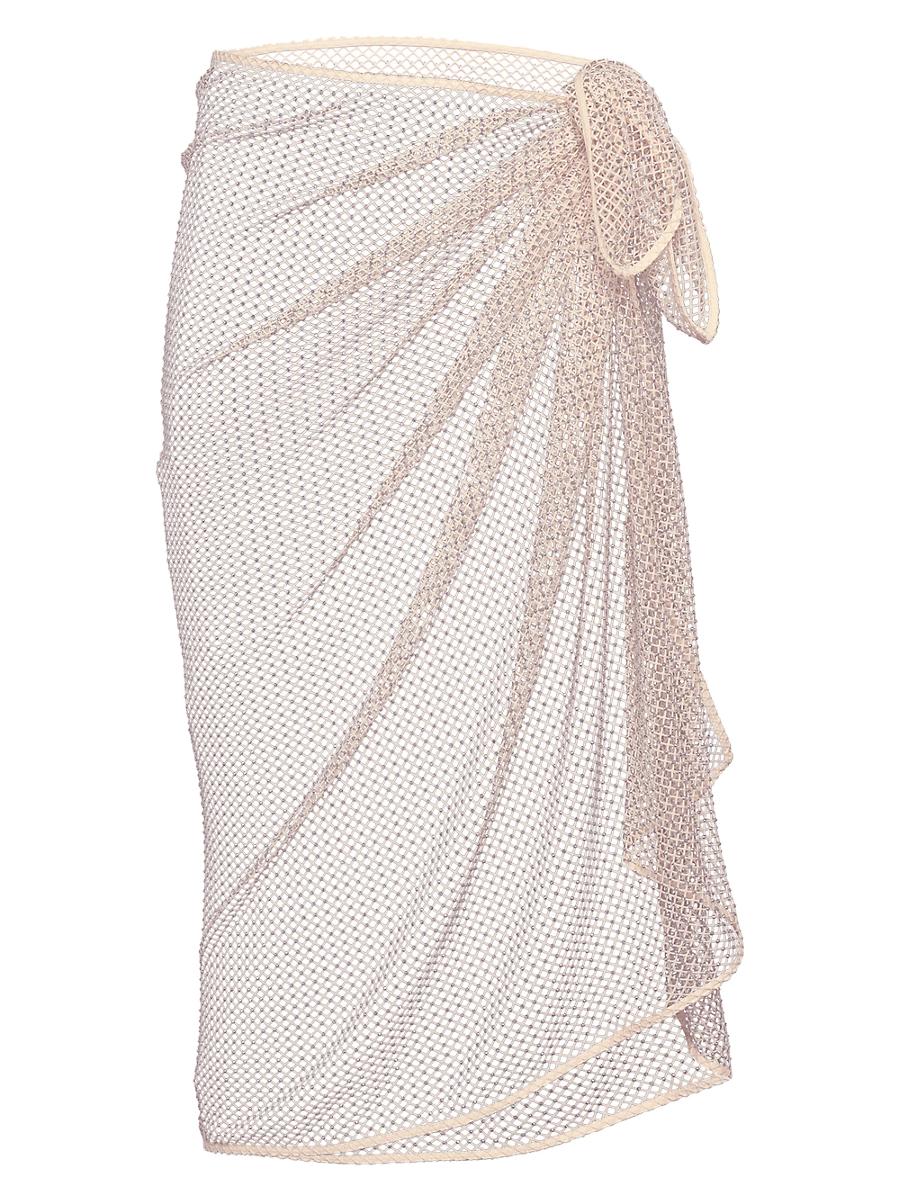 Womens Shimmer & Shine Covers Maribel Crochet Pareo Product Image