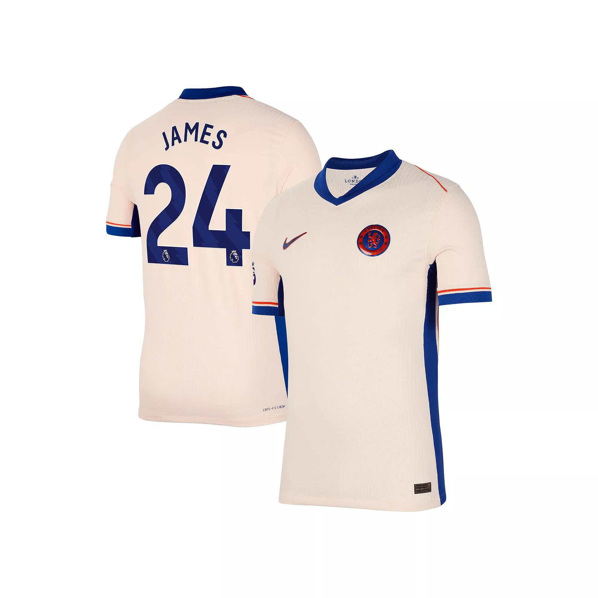 Men's Nike Reece James Orange Chelsea 2024/25 Away Authentic Player Jersey, Size: Small, Chl Orange Product Image