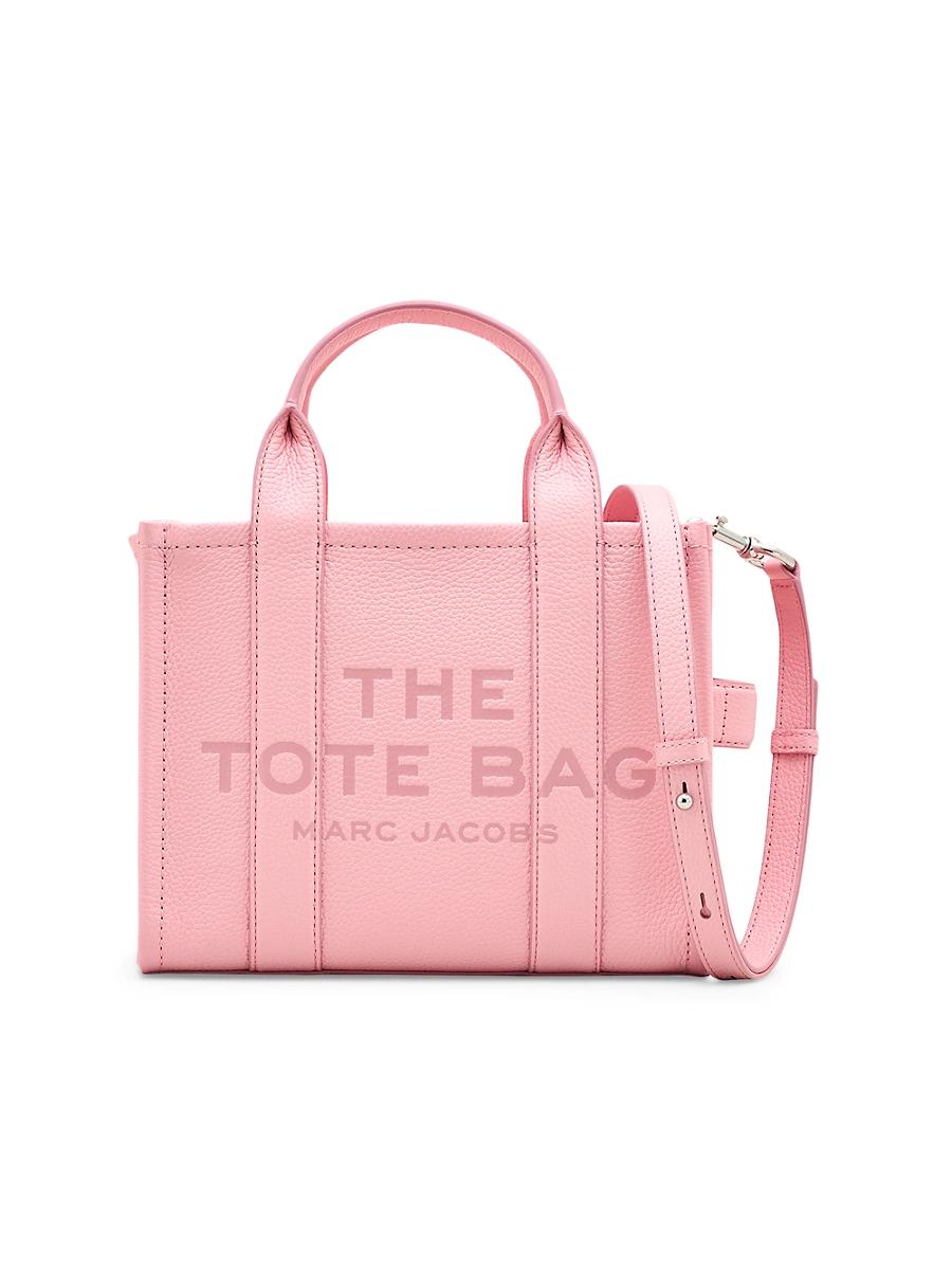 Womens The Leather Small Tote Bag Product Image