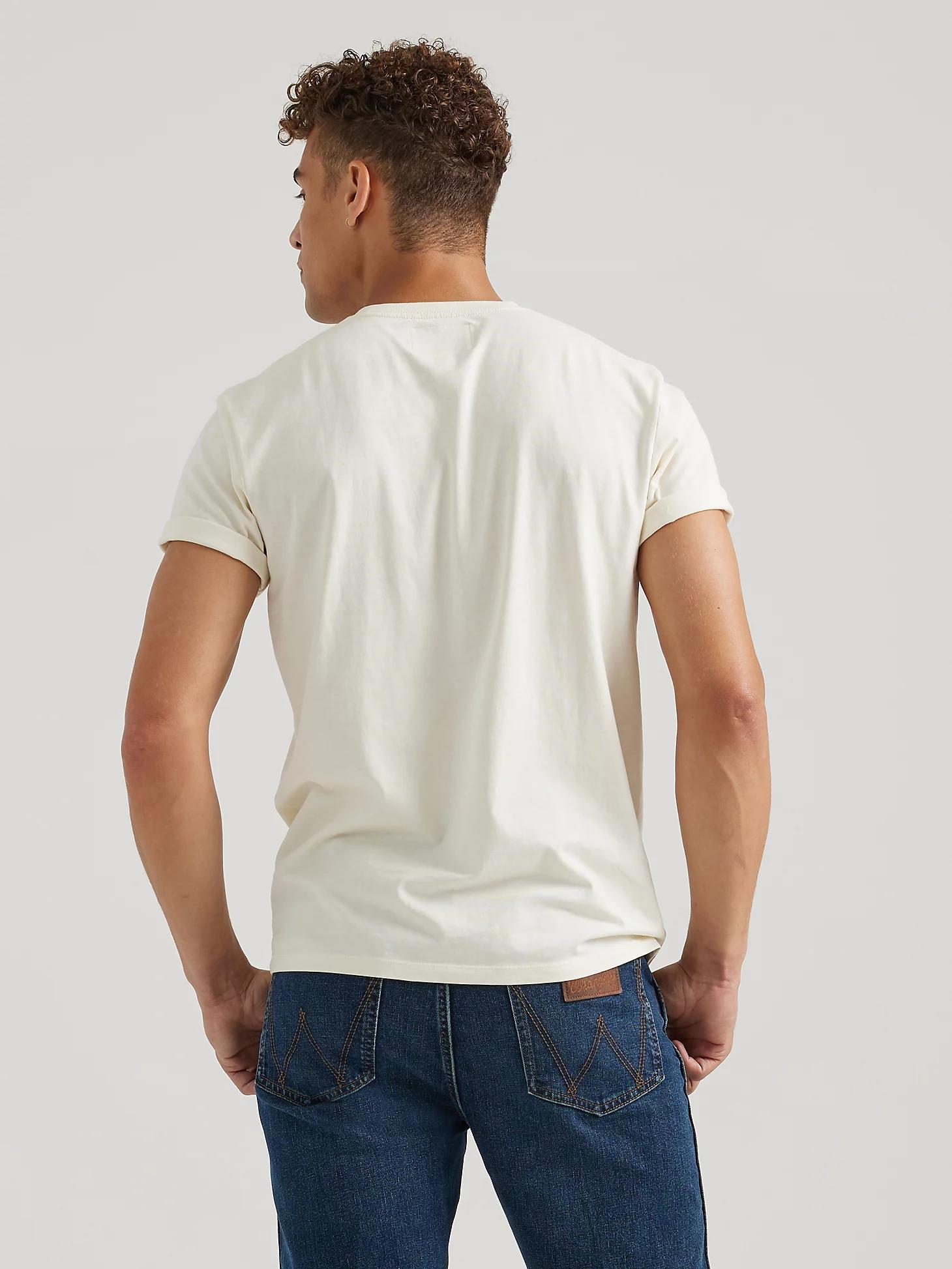 Wrangler x Buffalo Trace™ Men's Pocket T-Shirt in Vanilla Product Image