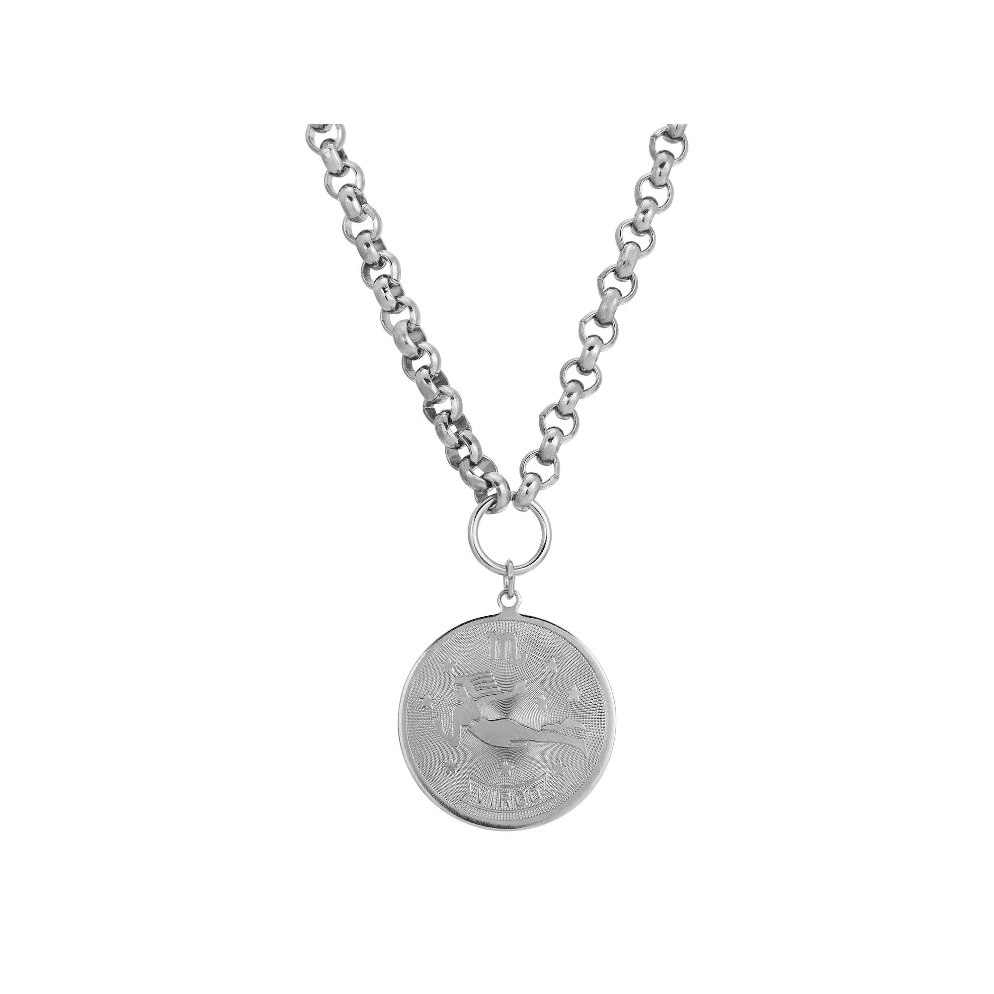 1928 Round Sagitarius Pendant Necklace, Womens, November Product Image